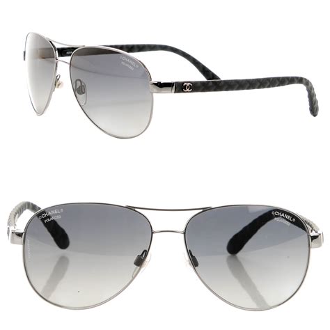 chaine de lunettes chanel|chanel aviator sunglasses women's.